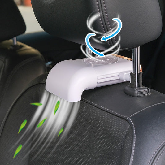 Car Seat Backrest Fan Balm Creative Car Fan Car Car Fan